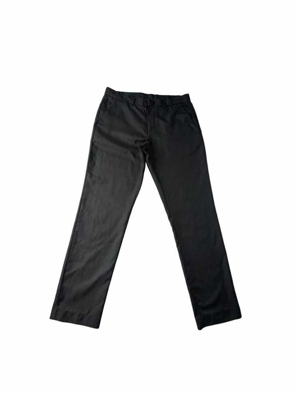 Perry Ellis Slim Fit Black Chino Pants 34x32